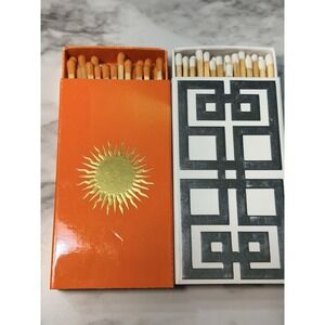 2-THE JOY OF LIGHT MATCH BOXES W/ MATCHES‎ 4" (2782)